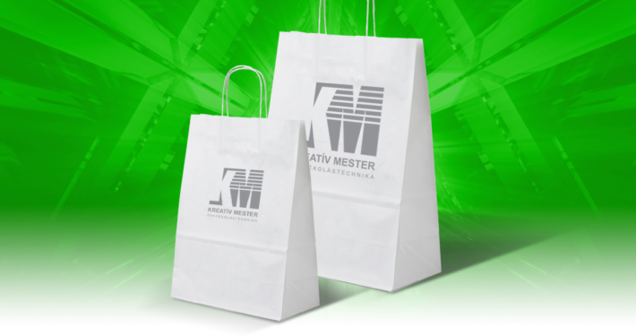 Sodrottfüles papírtáska - Kreatív Mester